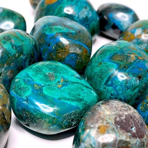 Chrysocolla Tumbled Stones
