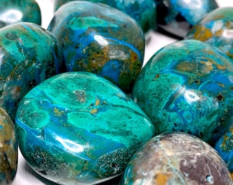 Chrysocolla Tumbled Stones