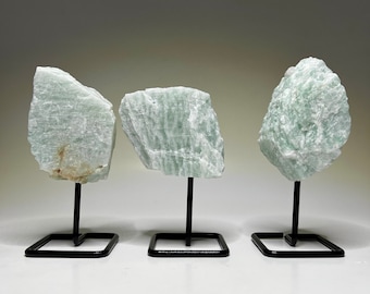 Raw Amazonite on Stand