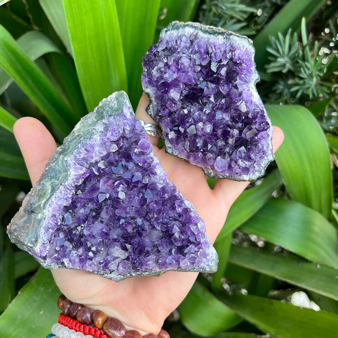 Raw Amethyst Jumbo Crystal Clusters A Grade Premium Quality Etsy