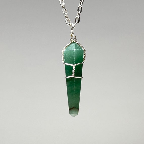 Pendentif En Argent 925 Avec Aventurine - Modèle P-AR-89, Neuf Avec Étiquettes