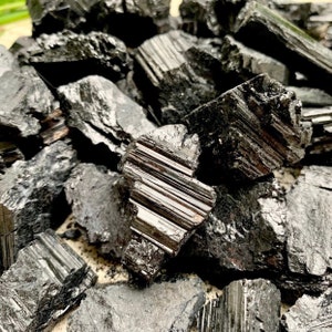 Black Tourmaline Rough