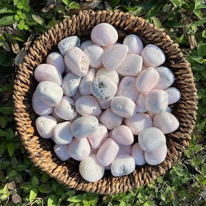 Mangano Calcite Tumbled Stones