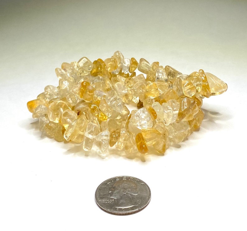 Citrine Chips Necklace