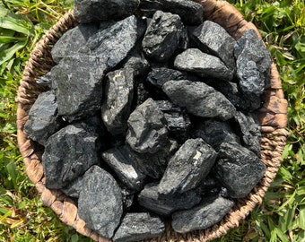 Raw Black Tourmaline Stone