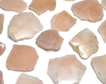 Rose Quartz Crystal Top Polished