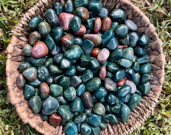 Bloodstone Tumbled Stone