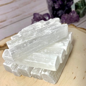3&quot; Selenite Crystal Wand, Selenite Sticks