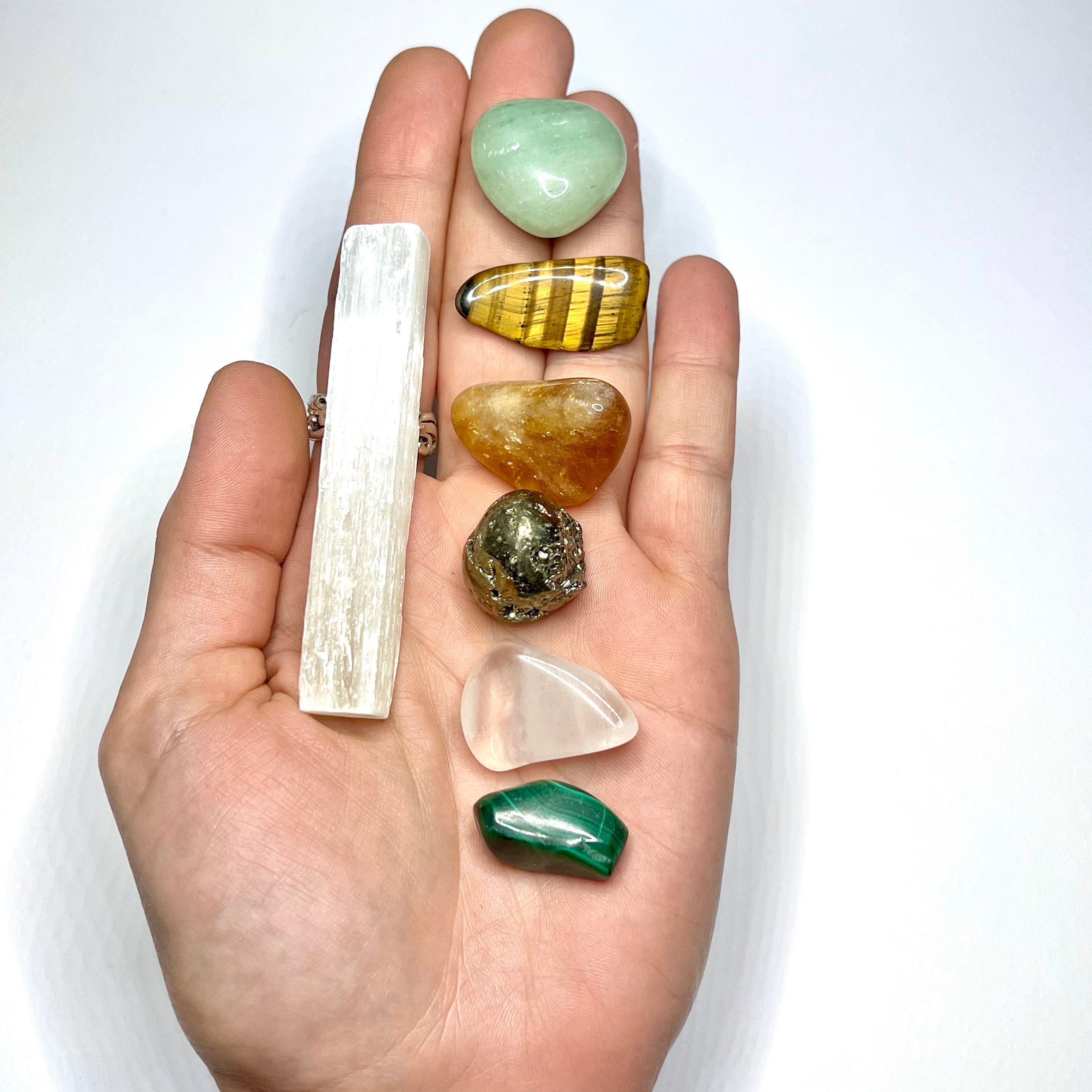 Buy Crystal Set Wealth and Abundance Online in India - Etsy