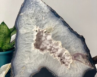 Large Agate Crystal Cathedral