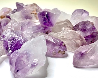 Raw Amethyst Crystal Points