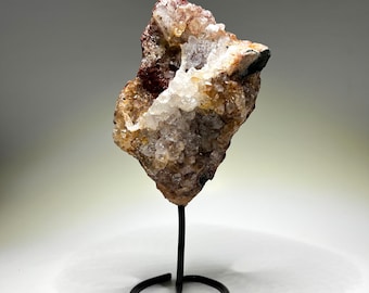 Pink Amethyst on Stand