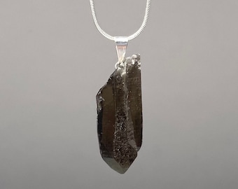 Smoky Quartz Pendant Necklace