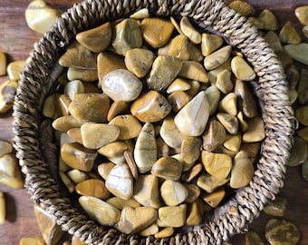 Yellow Jasper Tumble Stone