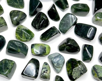 Nephrite Jade Tumbled Stones