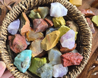 Raw Mixed Stones - Bulk Crystals & Rocks by the Ounce or Pound