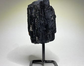 Raw Black Tourmaline on Stand XXL 500 - 750G