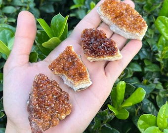 Citrine Crystal Cluster, AAA Grade Premium Quality Raw Citrine