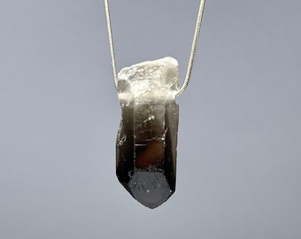 Smoky Quartz Pendant Necklace