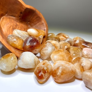 Citrine Tumbled Stones - High Grade