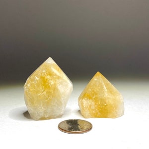 Citrine Crystal Points Small