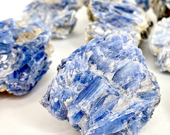Blue Kyanite Crystal Clusters
