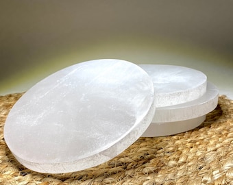 Selenite Charging Plate - Round 6”