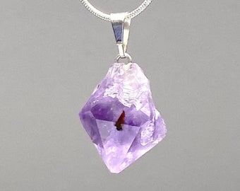 Amethyst Point Pendant Necklace