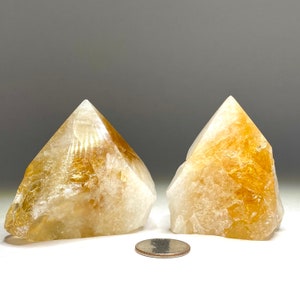 Citrine Crystal Points Large