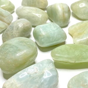 Aquamarine Tumbled Stones