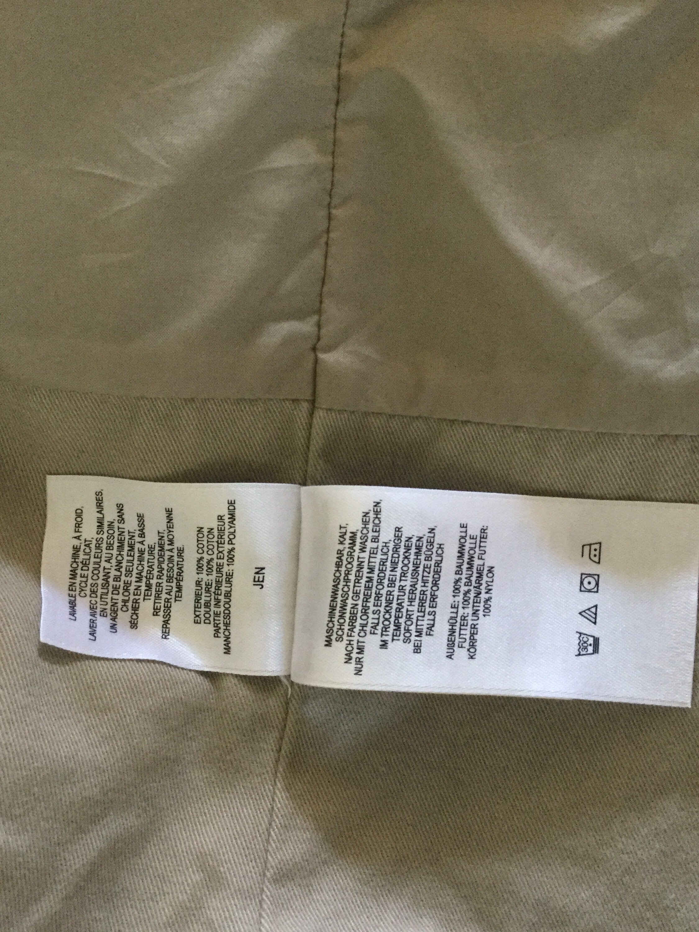 Vintage Sorel Canvas Jacket Mens XL Tan 