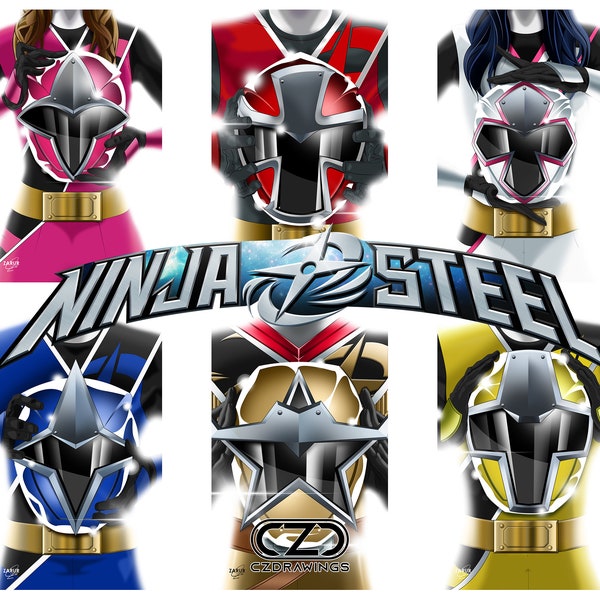 Power Rangers Nija Power Ranger Ninja Steel Costume - Etsy