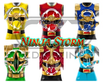 Ninja Storm Helmet Prints