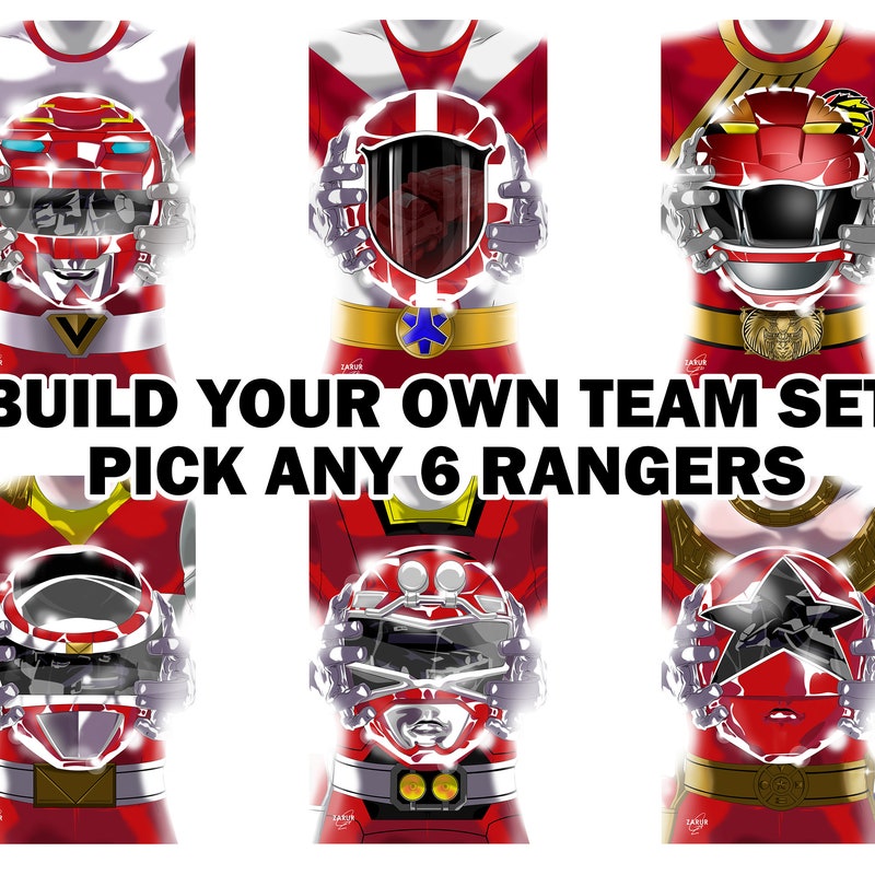 Power Rangers Lightning Collection Custom - Etsy