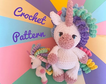 Unicorn Crochet Pattern Amigurumi, Tutorial crochet amigurumi unicorn