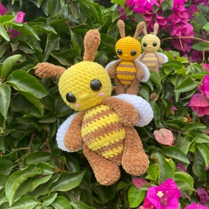 NO SEW Buzzy the Bee Crochet Pattern [ENGLISH Only] - Etsy
