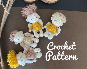Eden het engeltje-haakpatroon amigurumi [ALLEEN ENGELS]