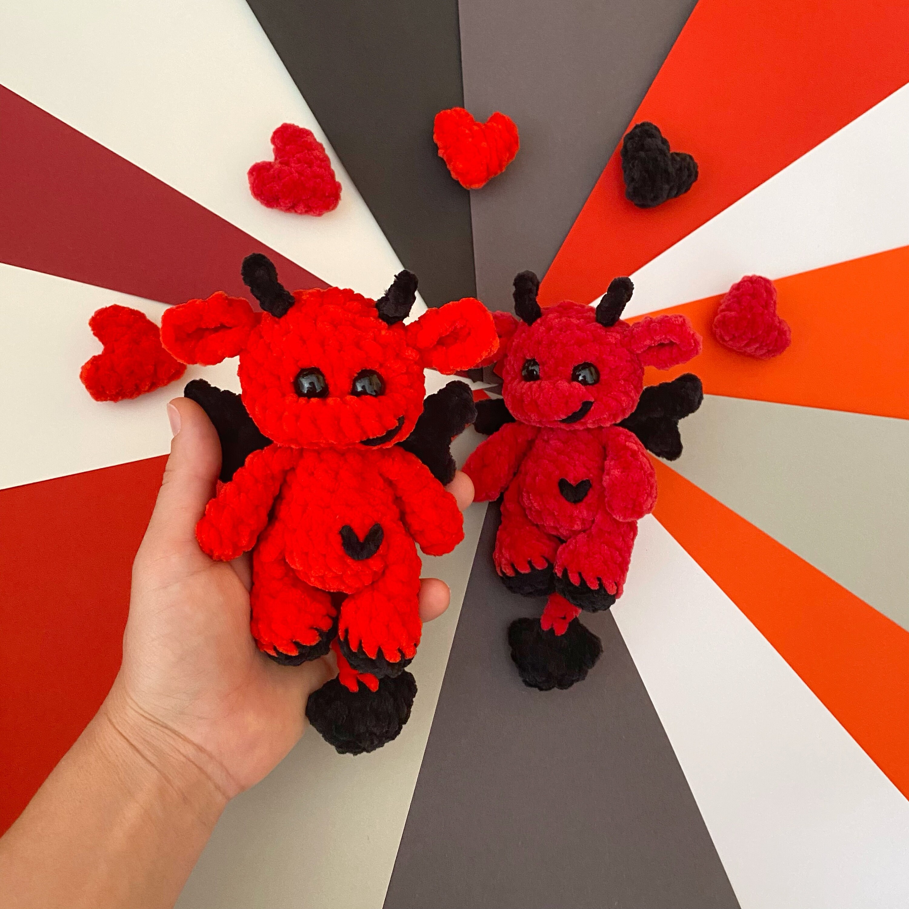 NO SEW Impy the Devil Crochet Pattern [english Only], Skill Level ...