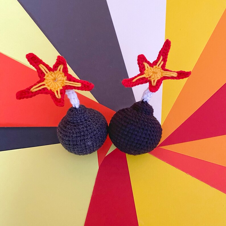 NO SEW Cartoon Bomb Crochet Pattern Amigurumi [ENGLISH Only] - Etsy