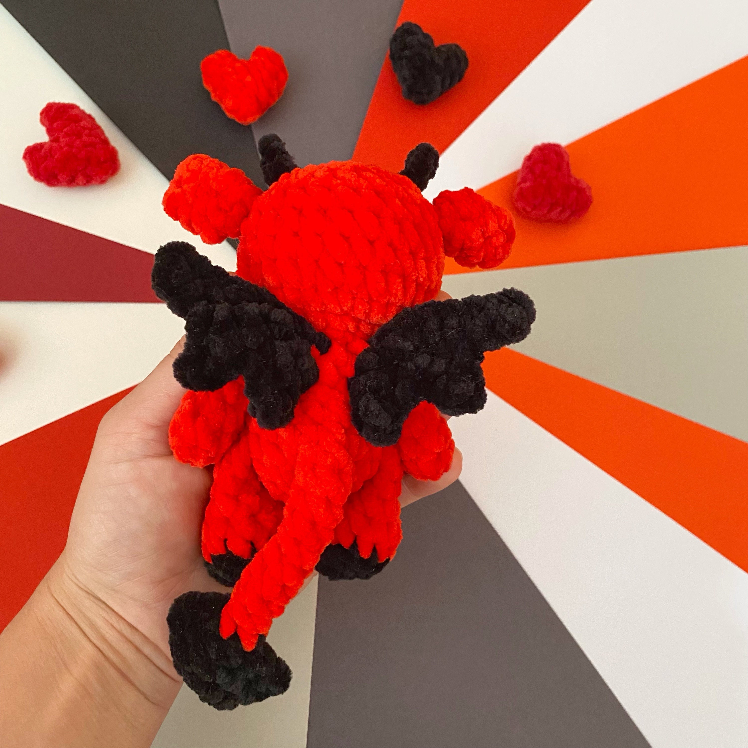 NO SEW Impy the Devil Crochet Pattern [english Only], Skill Level ...