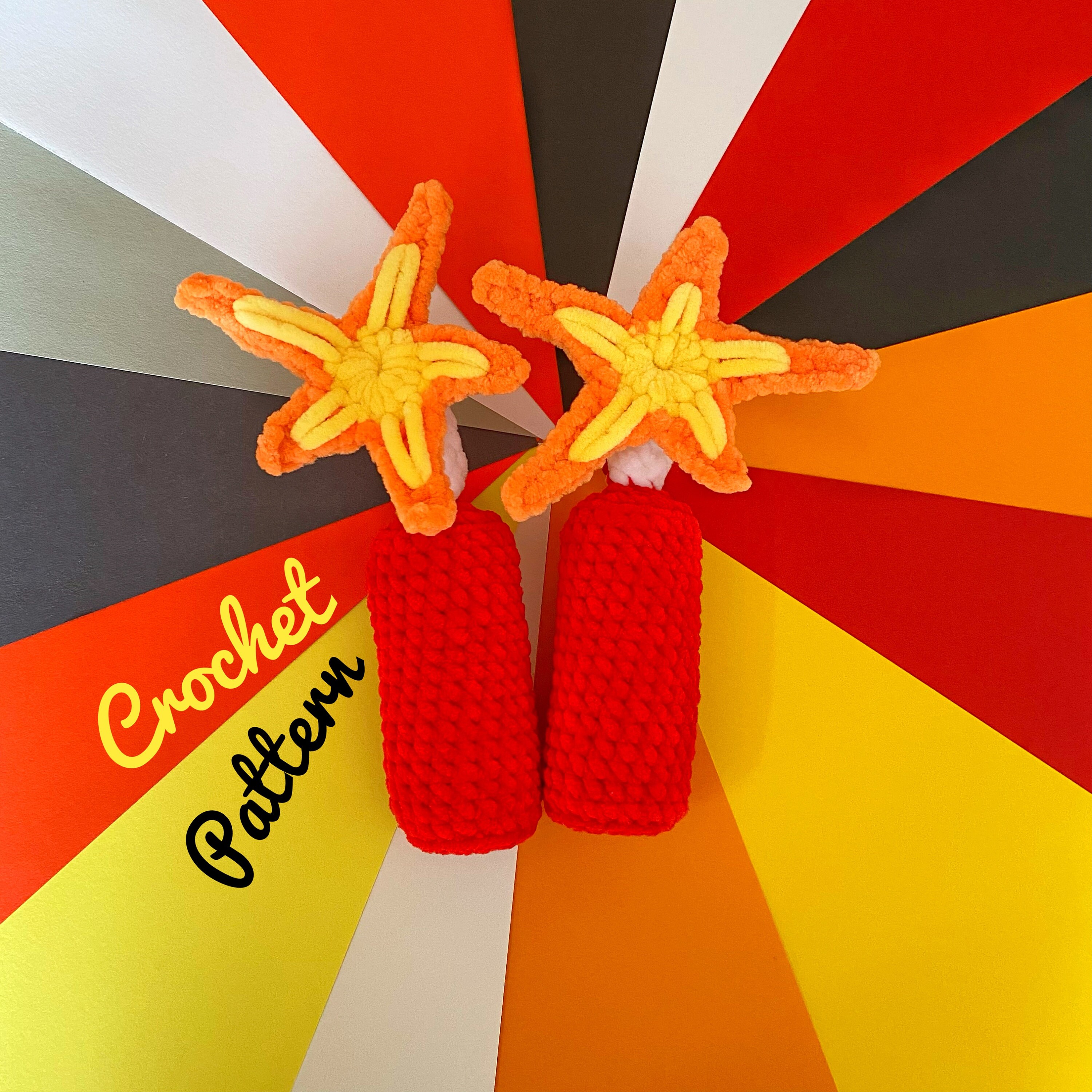 NO SEW Cartoon Dynamite Crochet Pattern Amigurumi [ENGLISH Only] - Etsy