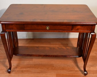 1930s English Regency Mahogany Office desk / writing desk