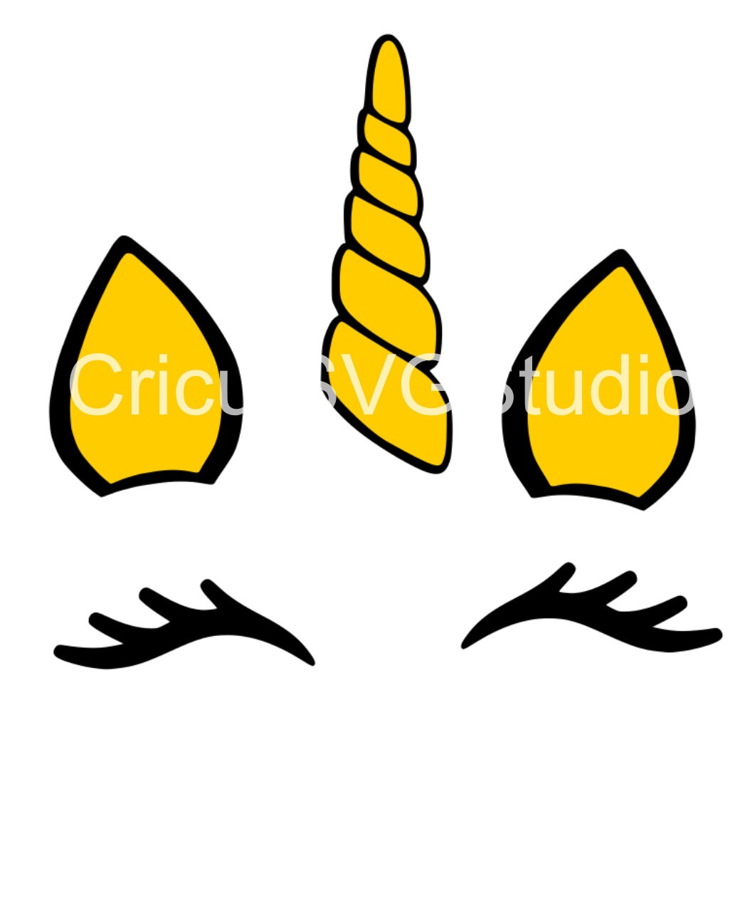 Unicorn SVG file for Cricut - Instant Download