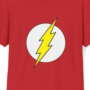 Sheldon&#39;s Flash - The Big Bang Theory series -  Unisex Soft Style Cotton Tee