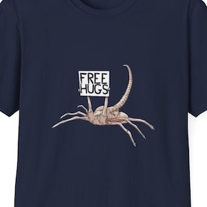 Free Hugs - Alien series -  Unisex Soft Style Cotton Tee