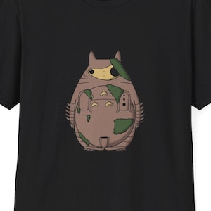 Magical Green Totoro - Ghibli series -  Unisex Soft Style Cotton Tee