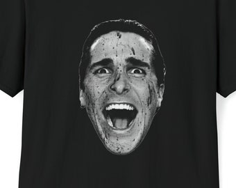 American Scream - American Psycho series -  Unisex Soft Style Cotton Tee