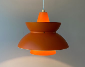 Vintage Søværnspendel DooWop diseño Jørn Utzon para Nordisk Solar Dinamarca no Louis Poulsen