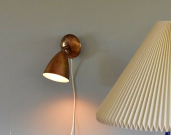 Midcentury Brass Wall Light [achtgrad]