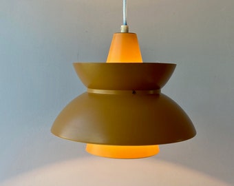 Vintage Søværn pendulum DooWop design Jørn Utzon for Nordisk Solar Denmark no Louis Poulsen